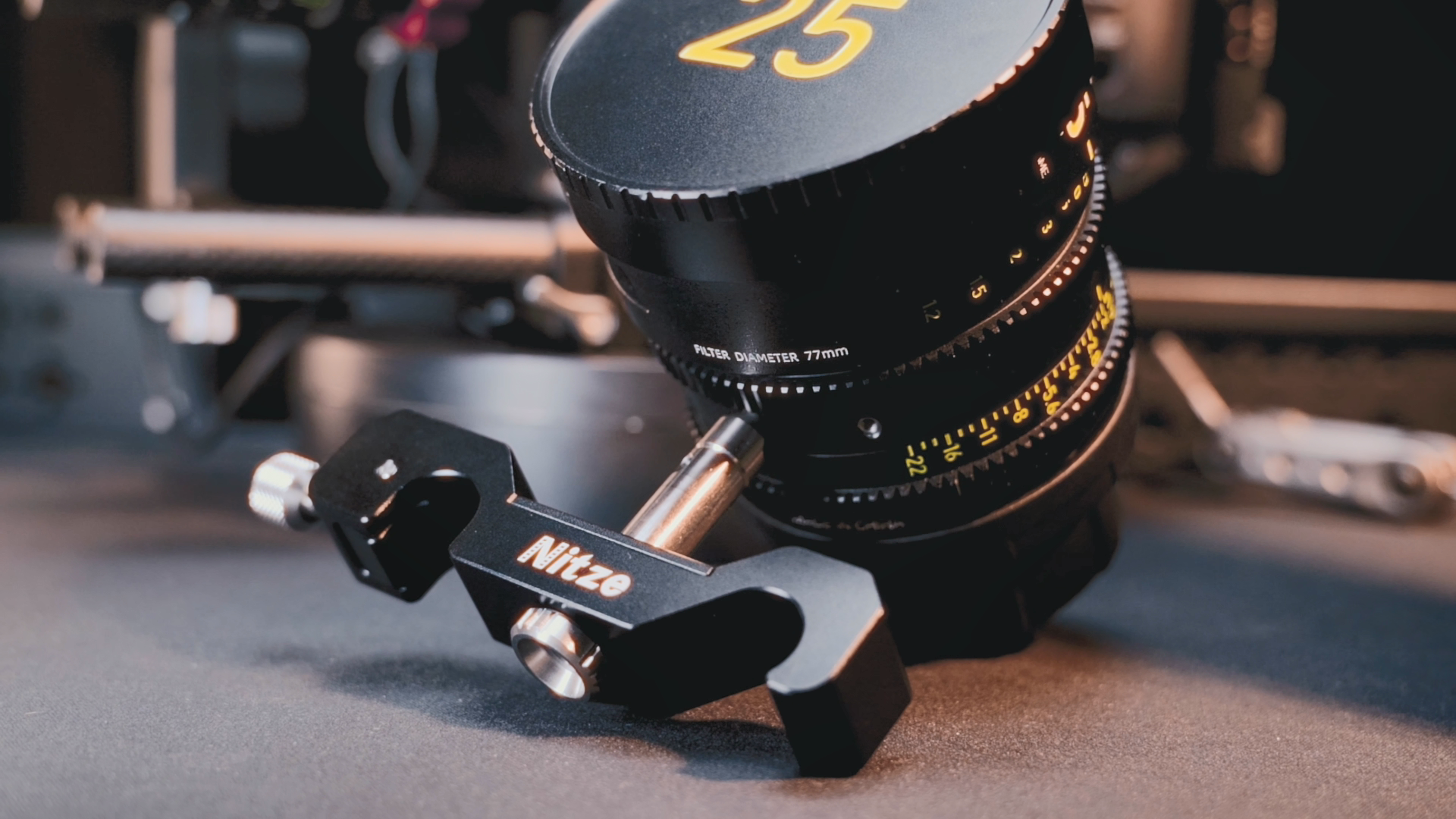 Amazon.com : Nitze 15mm Universal Lens Support with Rolling Y